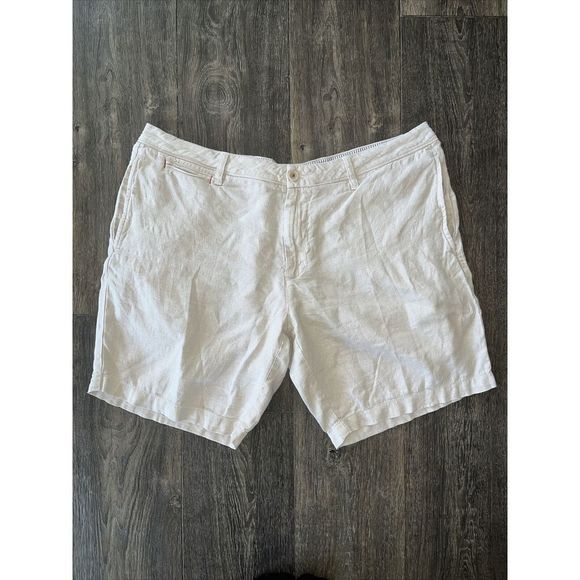 Untuckit LINEN Shorts Beige Men's 38 Tan St‎ Julien - Picture 1 of 4